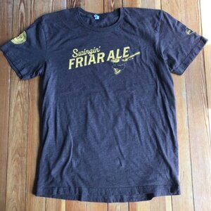Swingin' Friar Ale Brown Large T Shirt